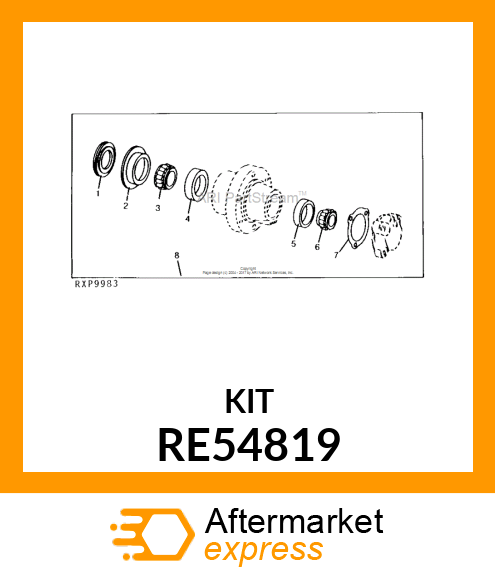 Bearing Kit RE54819