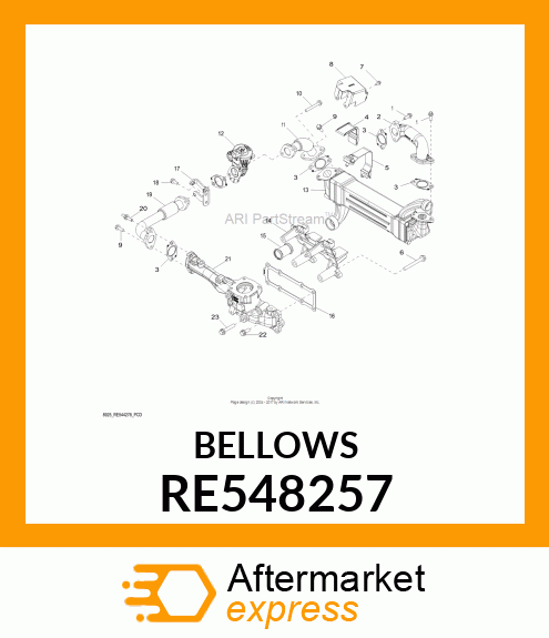 BELLOWS RE548257