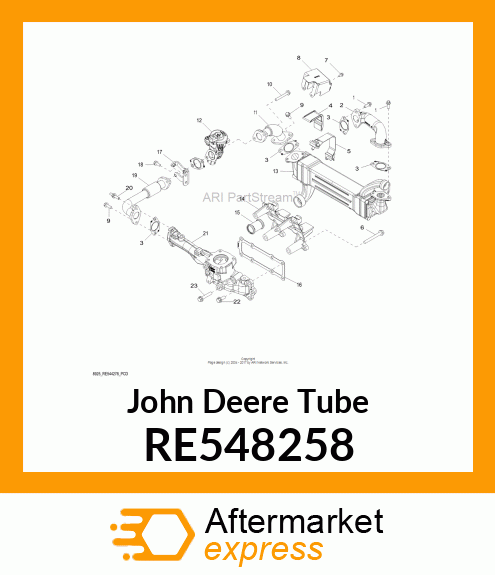 TUBE,BELLOWS RE548258