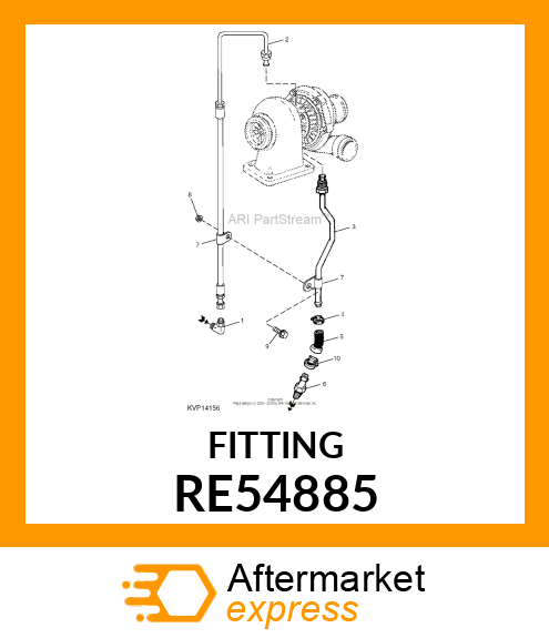 HOSE FITTING, SPECIAL RE54885