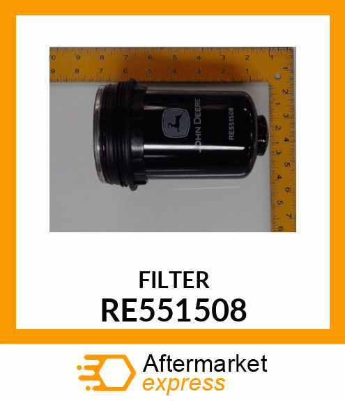 Filter Element - FILTER ELEMENT, MEDIUM SECONDARY RE551508