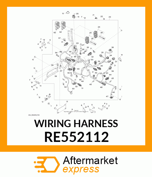 WIRING HARNESS RE552112