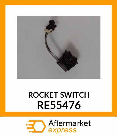 TOGGLE/ROCKER SWITCH, SWITCH, ROCKE RE55476