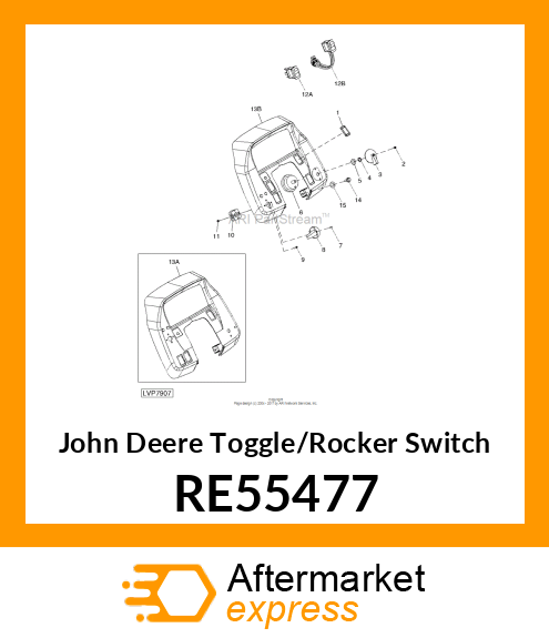 SWITCH, TOGGLE RE55477