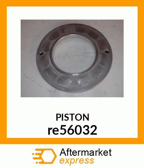 PISTON, CLUTCH WITH EXHAUST BALLS re56032