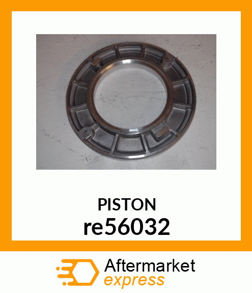 PISTON, CLUTCH WITH EXHAUST BALLS re56032