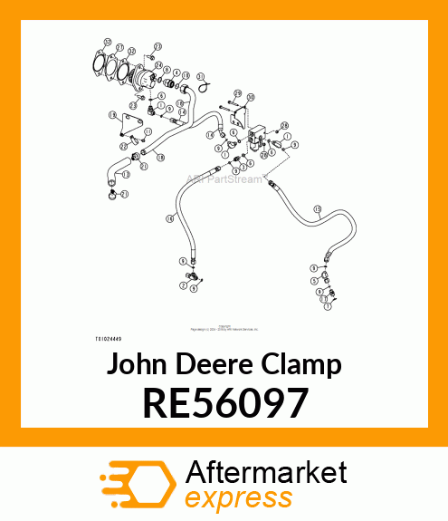 CLAMP, CONSTANT TORQUE RE56097