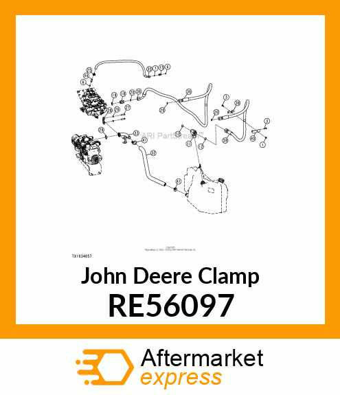 CLAMP, CONSTANT TORQUE RE56097