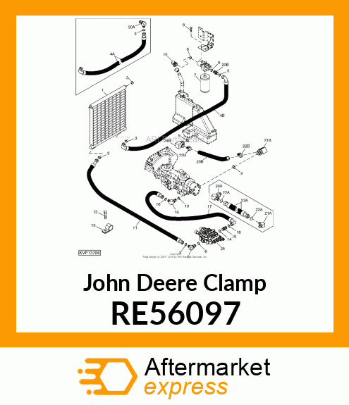 CLAMP, CONSTANT TORQUE RE56097