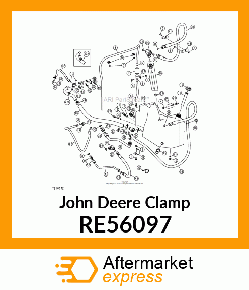 CLAMP, CONSTANT TORQUE RE56097