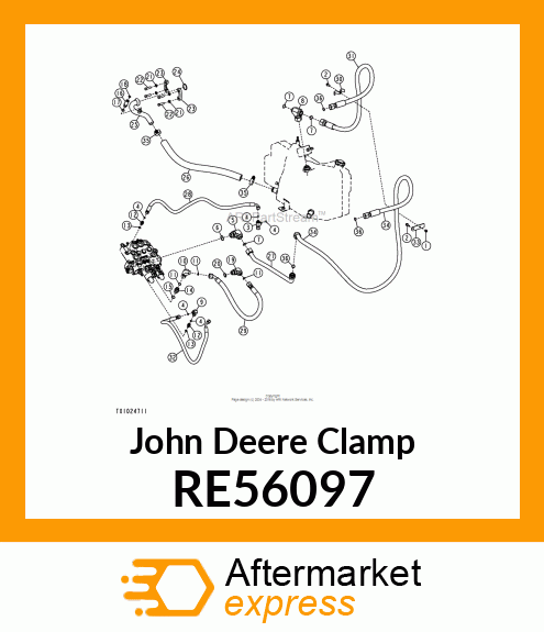 CLAMP, CONSTANT TORQUE RE56097