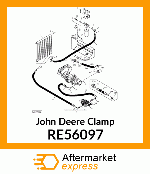 CLAMP, CONSTANT TORQUE RE56097