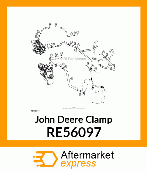 CLAMP, CONSTANT TORQUE RE56097