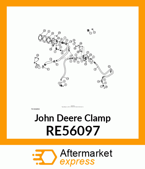 CLAMP, CONSTANT TORQUE RE56097