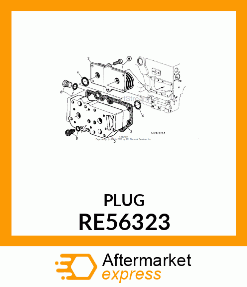 FITTING PLUG RE56323