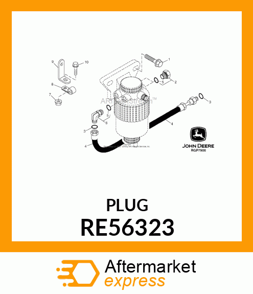 FITTING PLUG RE56323