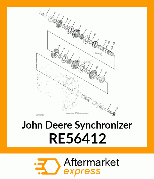 SYNCHRONIZER RE56412