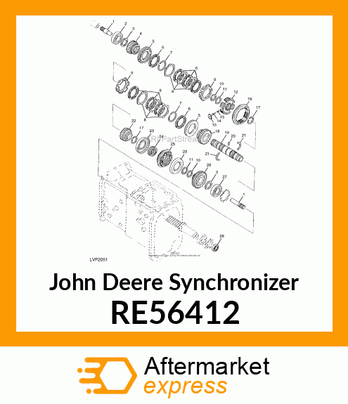 SYNCHRONIZER RE56412