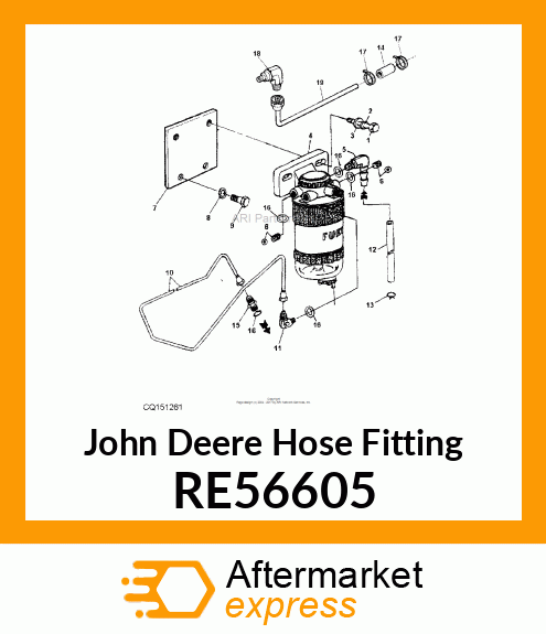 HOSE FITTING RE56605