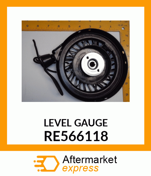 Level Gauge - LEVEL GAUGE, WHEEL RESERVOIR RE566118