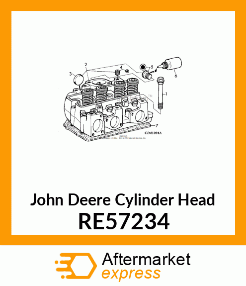 CYLINDER HEAD RE57234