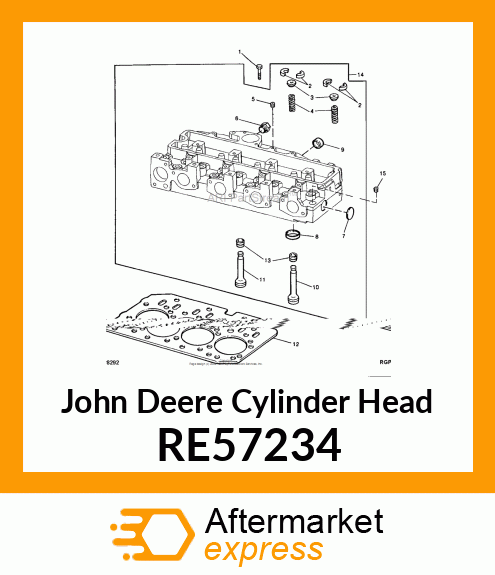 CYLINDER HEAD RE57234