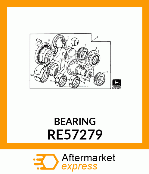 BEARING KIT RE57279