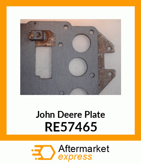 PLATE WITH GASKETS RE57465