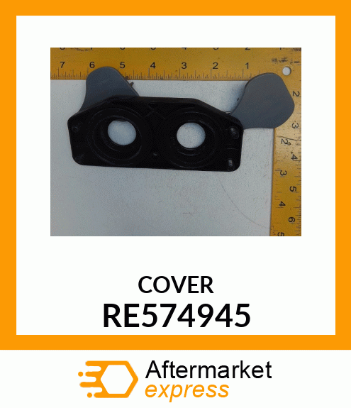 Cover - COVER, NUMBER 6 (GRAY) SCV COUPLER RE574945