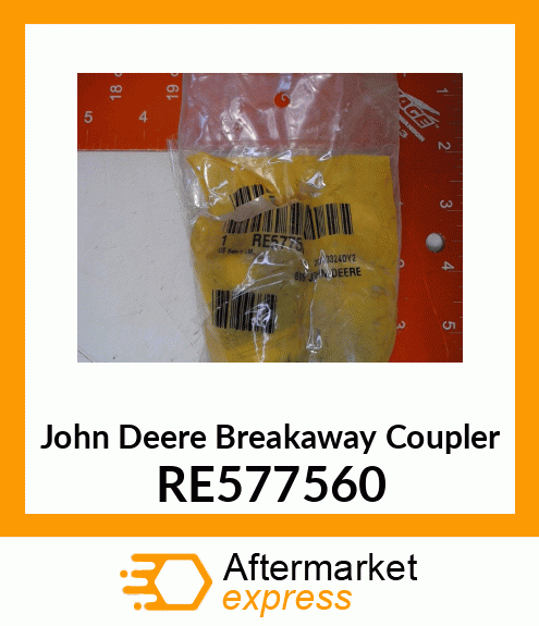 Breakaway Coupler - BREAKAWAY COUPLER, COUPLER, SCV RE577560