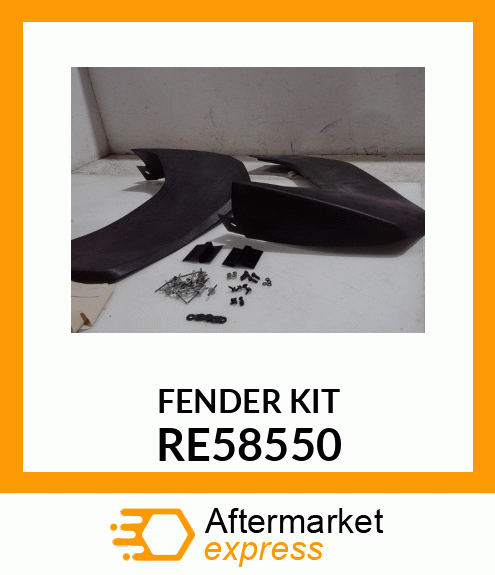 FENDER KIT, EXTENSION, REAR FLAP RE58550