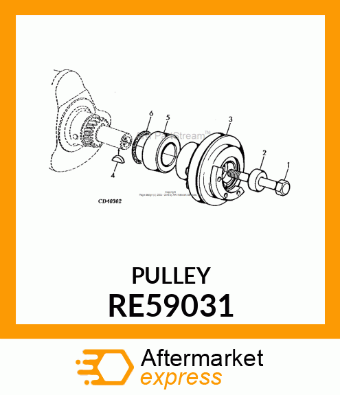 PULLEY RE59031