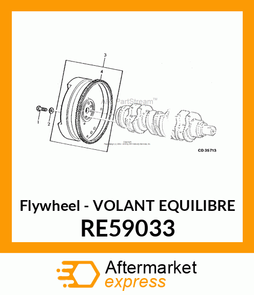 Flywheel RE59033