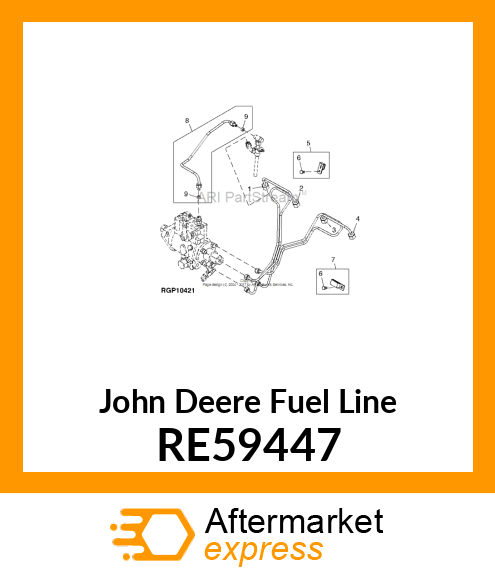 FUEL LINE RE59447