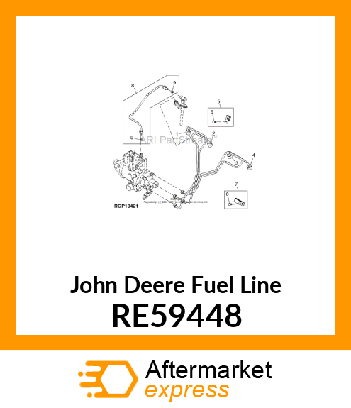 FUEL LINE RE59448