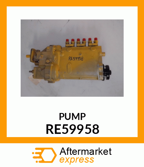 FUEL INJECTION PUMP RE59958