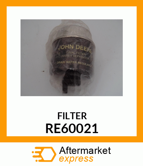 FILTER ELEMENT, ELEMENT,FL FILTER,S RE60021