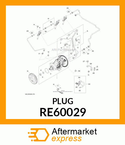 ADAPTER FITTING RE60029