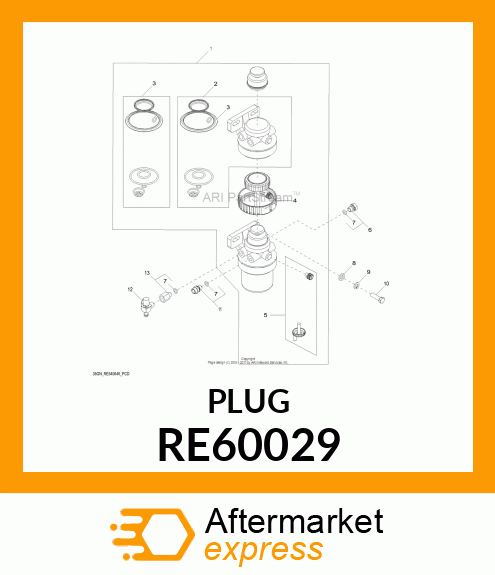 ADAPTER FITTING RE60029