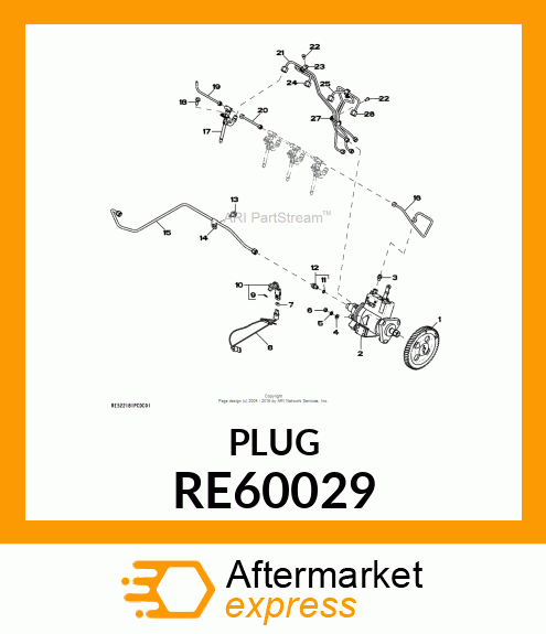 ADAPTER FITTING RE60029