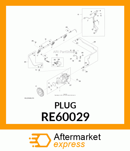 ADAPTER FITTING RE60029