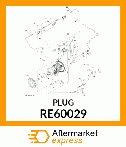 ADAPTER FITTING RE60029