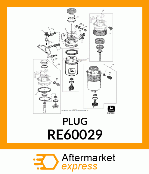 ADAPTER FITTING RE60029