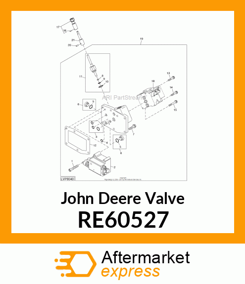 VALVE, SELECTIVE CONTROL, 2 SPOOL RE60527