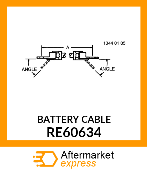 BATTERY CABLE RE60634