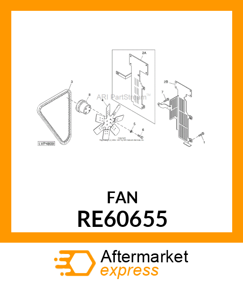 FAN RE60655