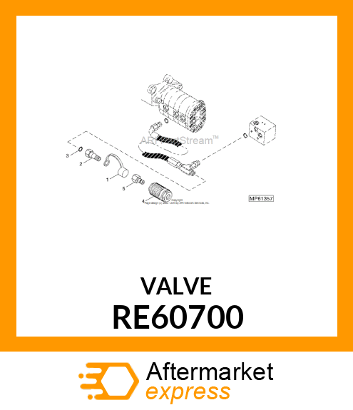 DIAGNOSTIC COUPLING RE60700