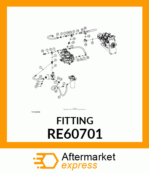 DIAGNOSTIC COUPLING RE60701