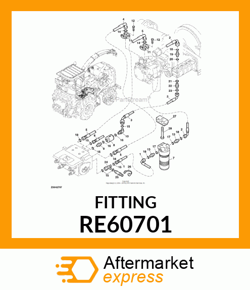 DIAGNOSTIC COUPLING RE60701