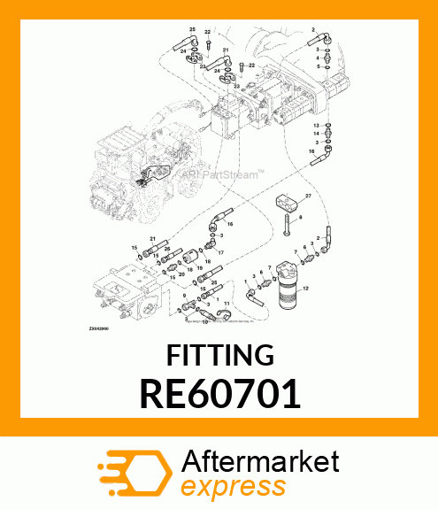 DIAGNOSTIC COUPLING RE60701